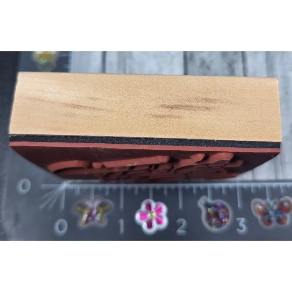 You're The Best Large Script Rubber Stamp Wood #E91